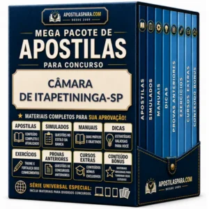 Apostila para Câmara de Itapetininga-SP
