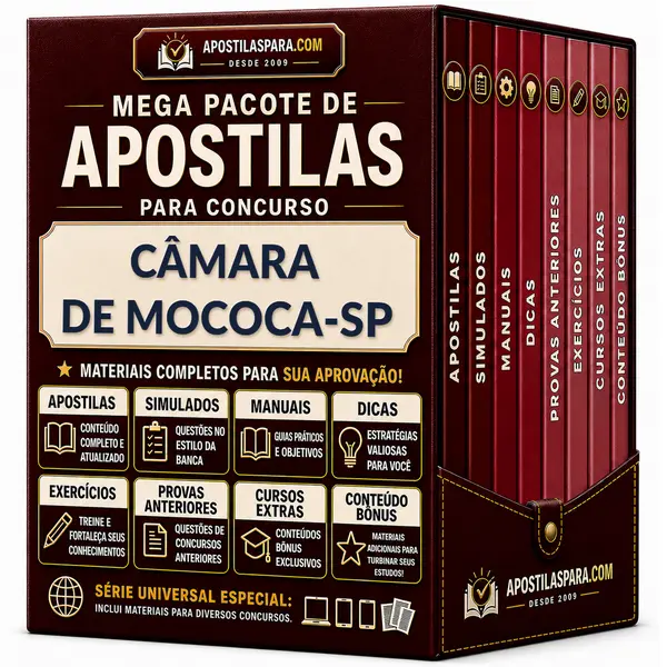 Apostila para Câmara de Mococa-SP