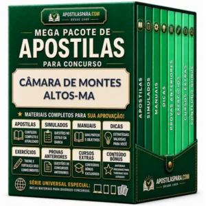 Apostila para Câmara de Montes Altos-MA