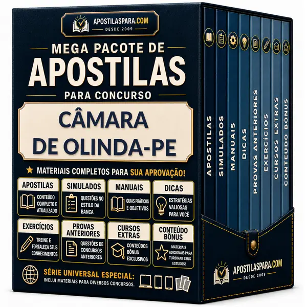 Apostila para Câmara de Olinda-PE
