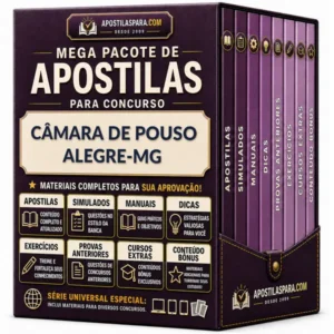 Apostila para Câmara de Pouso Alegre-MG