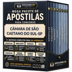 Apostila para Câmara de São Caetano do Sul-SP