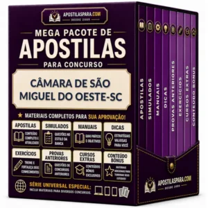 Apostila para Câmara de São Miguel do Oeste-SC