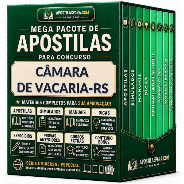 Apostila para Câmara de Vacaria-RS