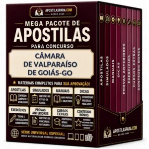 Apostila para Câmara de Valparaíso de Goiás-GO