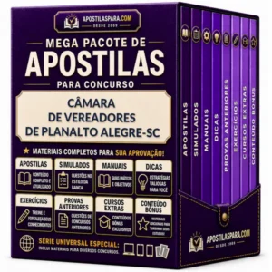 Apostila para Câmara de Vereadores de Planalto Alegre-SC