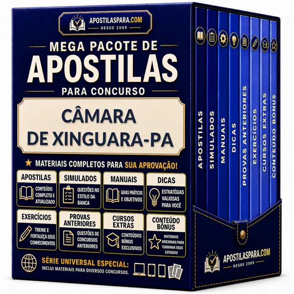 Apostila para Câmara de Xinguara-PA