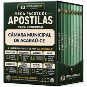 Apostila para Câmara Municipal de Acaraú-CE