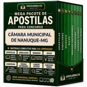 Apostila para Câmara Municipal de Nanuque-MG