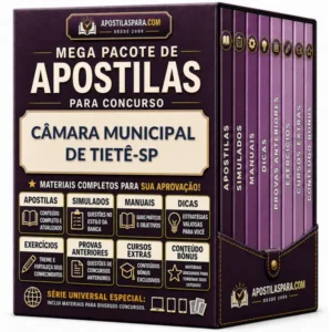 Apostila para Câmara Municipal de Tietê-SP
