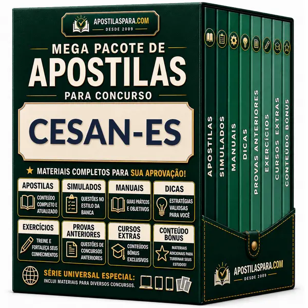 Apostila para CESAN-ES
