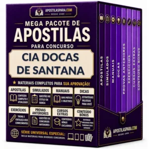 Apostila para CIA DOCAS DE SANTANA