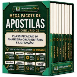 Apostila para Classificação IV - Financeira Orçamentária e Licitação