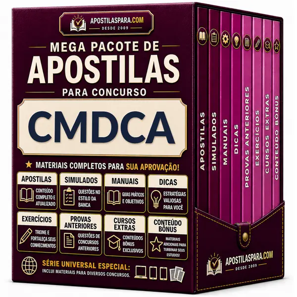 Apostila para CMDCA - Prefeitura Guarujá-SP