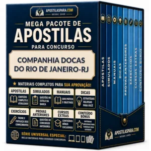 Apostila para Companhia Docas do Rio de Janeiro-RJ