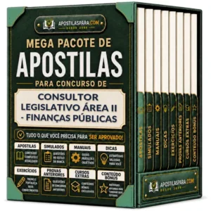 Apostila para Consultor Legislativo - Área II - Finanças Públicas