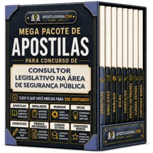 Apostila para Consultor Legislativo na Área de Segurança Pública