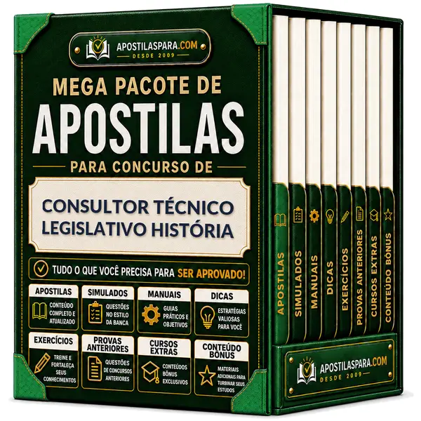 Apostila para Consultor Técnico Legislativo - História
