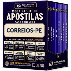 Apostila para CORREIOS-PE