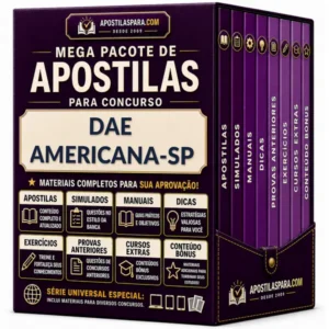 Apostila para DAE Americana-SP