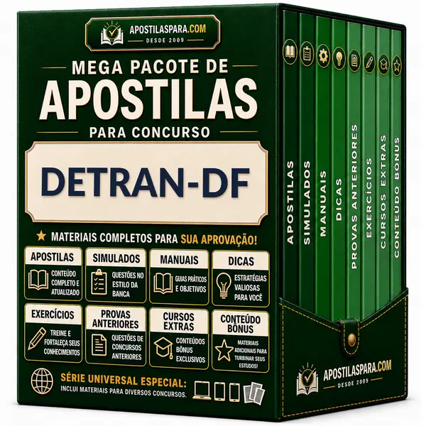 Apostila para DETRAN-DF