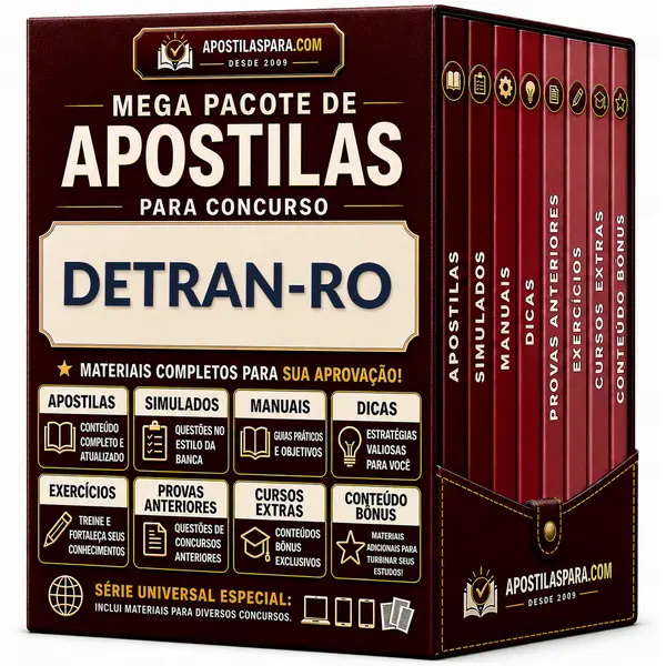Apostila para DETRAN-RO
