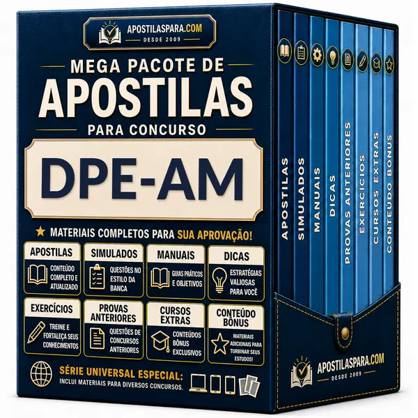 Apostila para DPE-AM