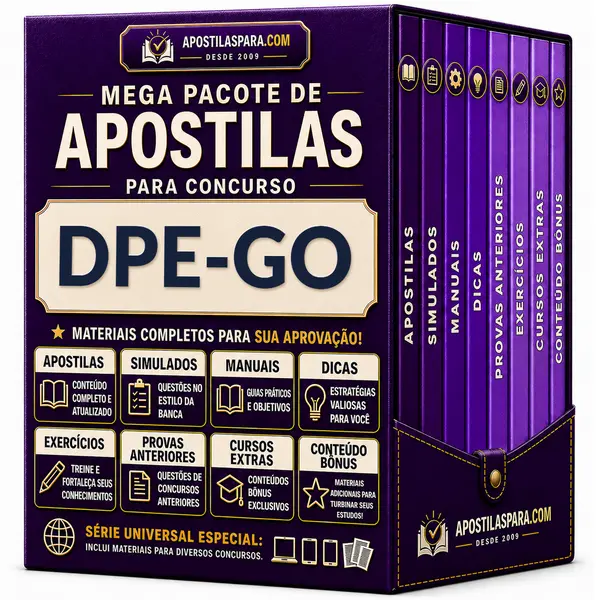 Apostila para DPE-GO