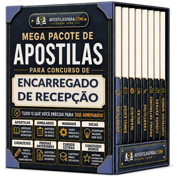 Apostila para Encarregado de Recepção