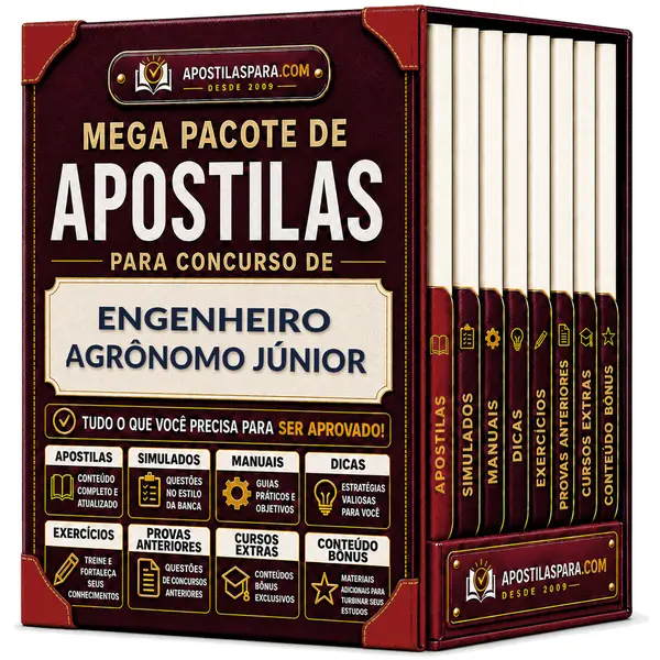 Apostila para Engenheiro Agrônomo Júnior