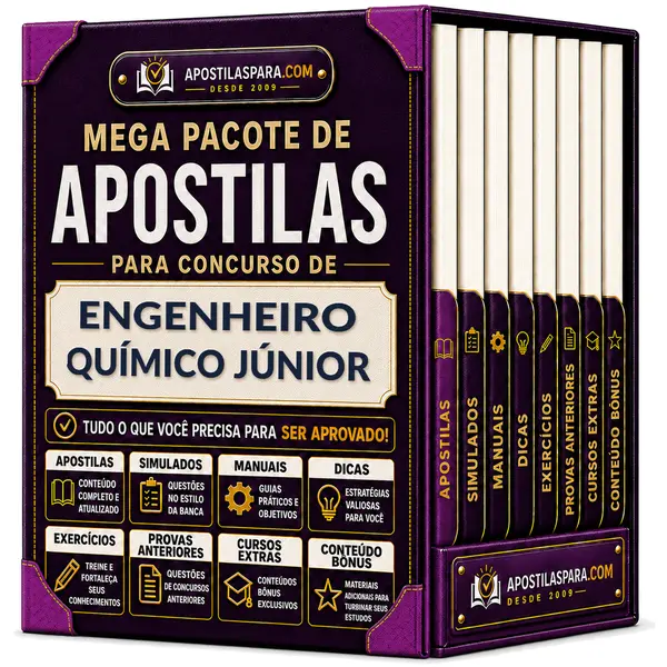 Apostila para Engenheiro Químico Júnior