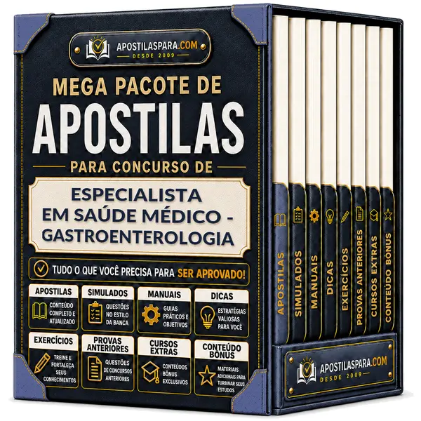 Apostila para Especialista em Saúde - Médico - Gastroenterologia