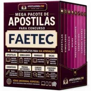Apostila para FAETEC