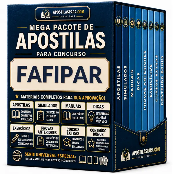 Apostila para FAFIPAR