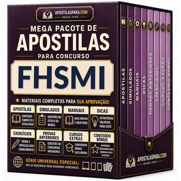 Apostila para FHSMI - Prefeitura Ibaiti-PR