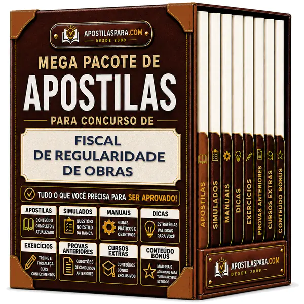 Apostila para Fiscal de Regularidade de Obras
