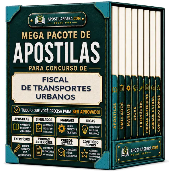 Apostila para Fiscal de Transportes Urbanos