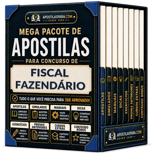 Apostila para Fiscal Fazendário