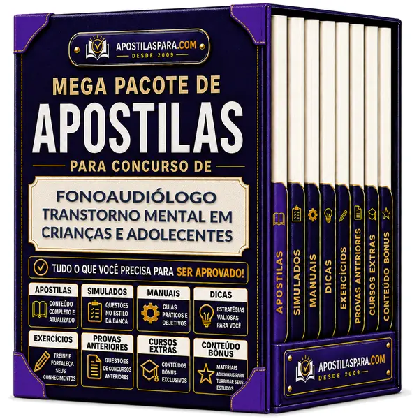 Apostila para Fonoaudiólogo - Transtorno Mental em Crianças e Adolecentes