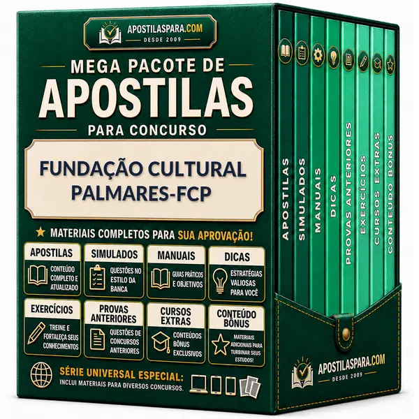 Apostila para Fundação Cultural Palmares-FCP