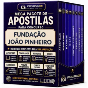 Apostila para Fundação João Pinheiro - FJP