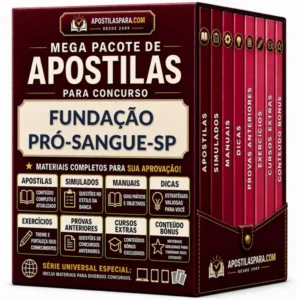 Apostila para Fundação Pró-Sangue-SP