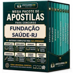 Apostila para Fundação Saúde-RJ