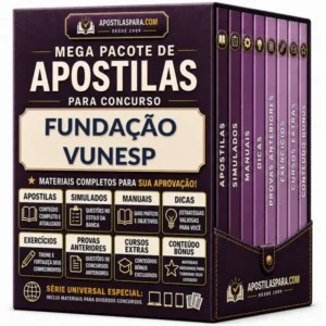 Apostila para Fundação Vunesp