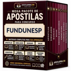 Apostila para Fundunesp - Araraquara-SP