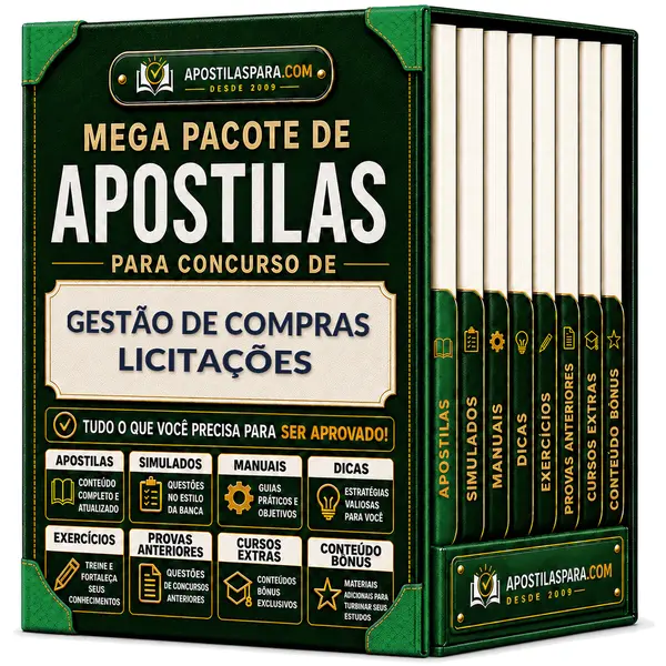 Apostila para Gestão de Compras Licitações