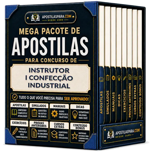 Apostila para Instrutor I - Confecção Industrial