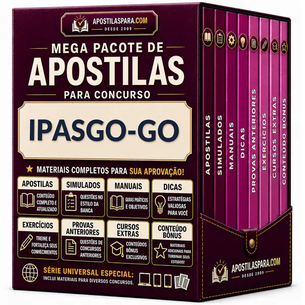 Apostila para IPASGO-GO