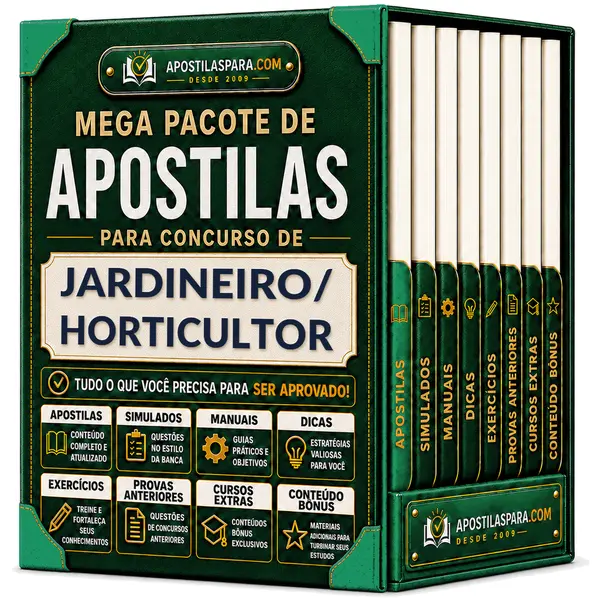Apostila para Jardineiro/Horticultor