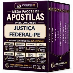 Apostila para Justiça Federal-PE